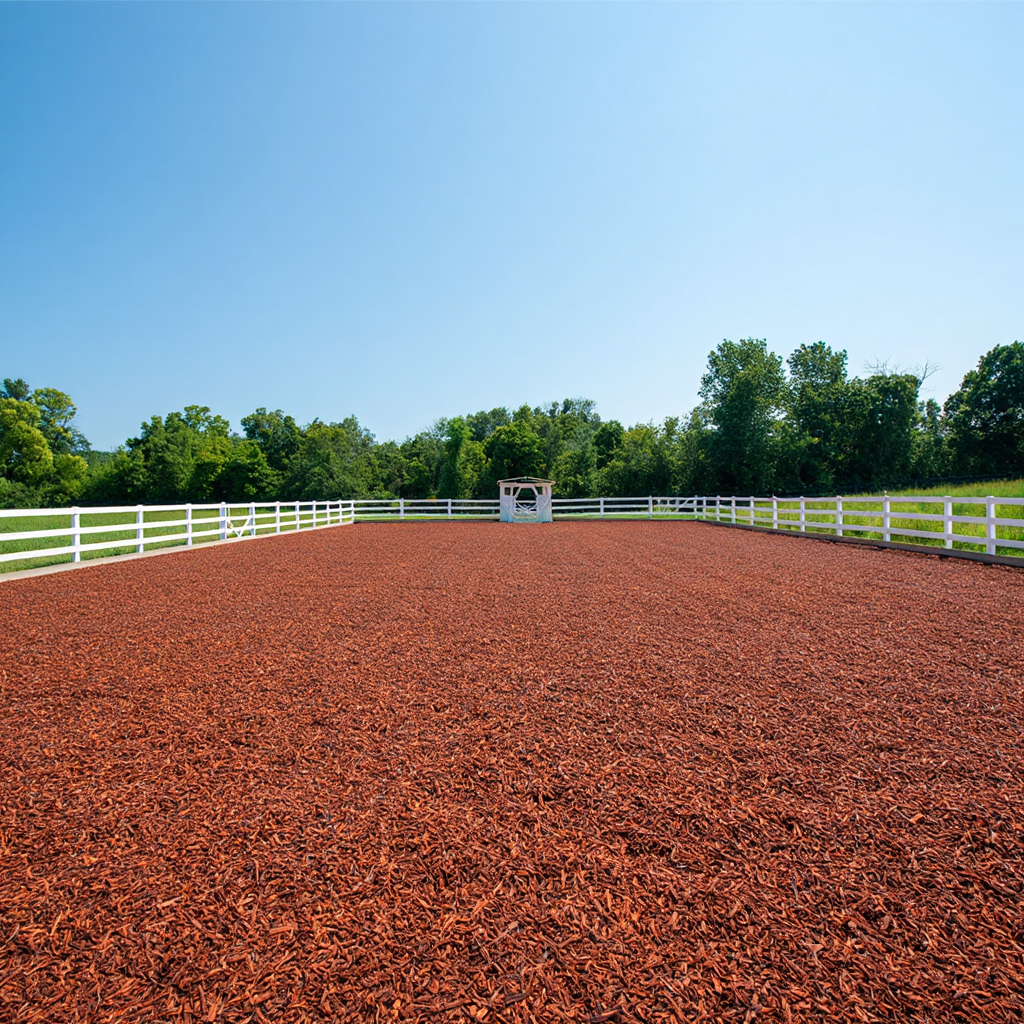 Equestrian Rubber Mulch - All Colours