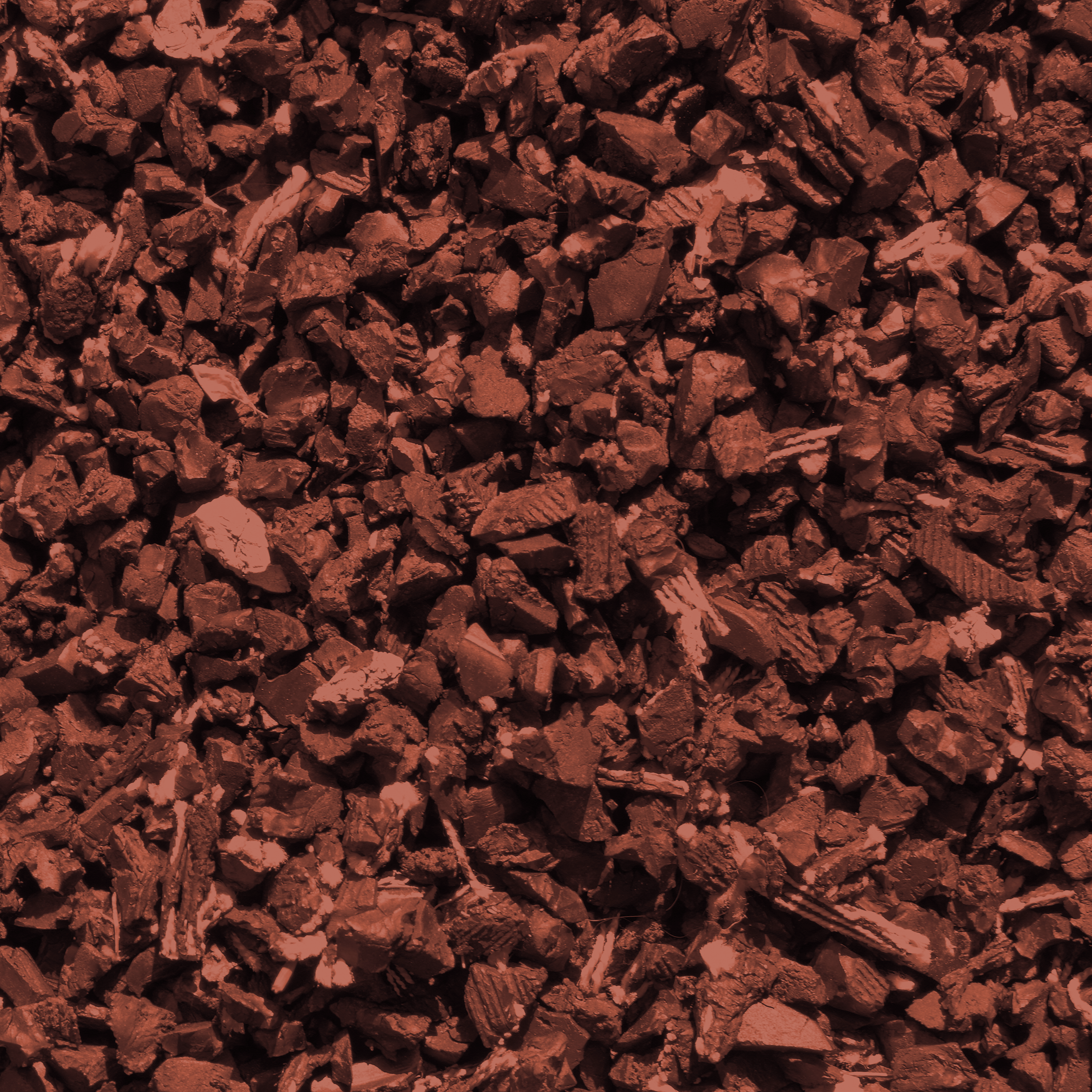 Red Rubber Bark for Landscaping